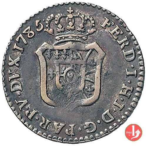 5 soldi o quarto di lira 1785 (Parma)