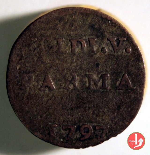 5 soldi o quarto di lira 1797 (Parma)