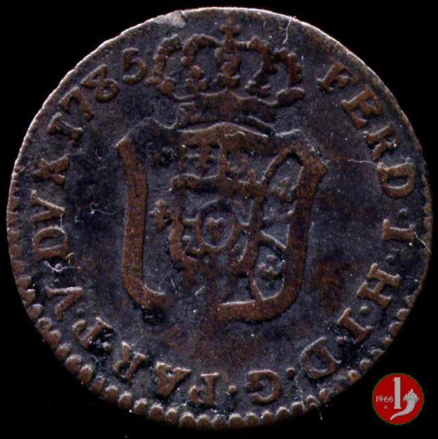 5 soldi o quarto di lira 1785 (Parma)