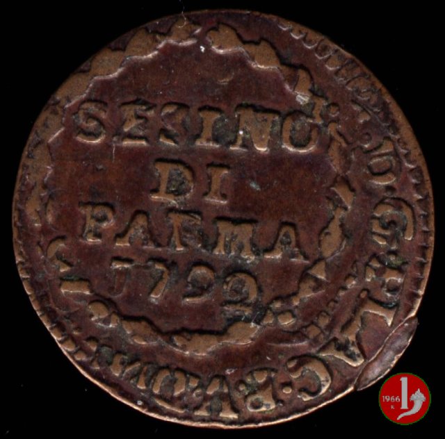 Sesino di Parma 1792 (Parma)