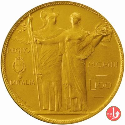 progetto 100 lire 1903 1903 (Johnson)