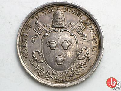 Elezione al pontificato -Stemma -M294 1691