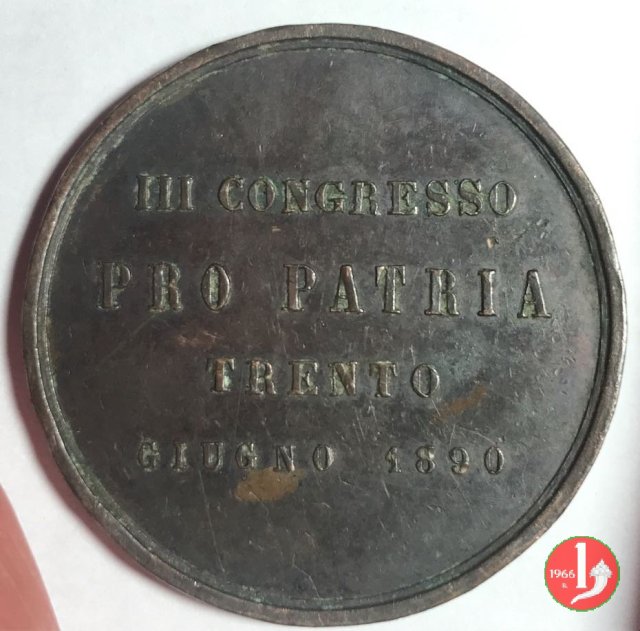 Congresso Pro Patria 1890 1890