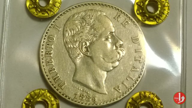 2 lire 1885 (Roma)