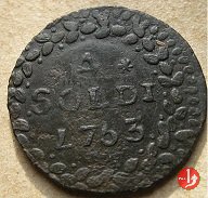 4 soldi o quatrinu 1763 (Murato)