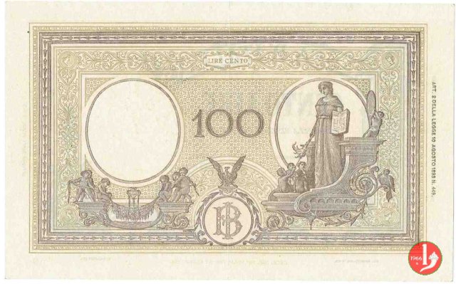 100 Lire Barbetti "Grande B" 1944