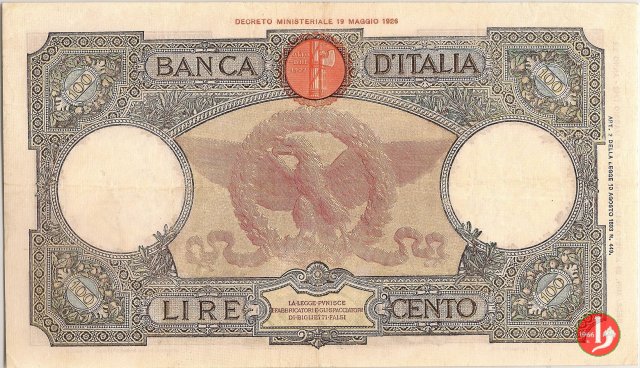 100 Lire Capranesi "Roma" 1942