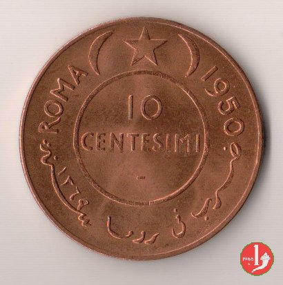 10 centesimi 1950 (Roma)