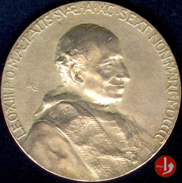 90° Genetliaco di Leone XIII 02-03-1900 1900