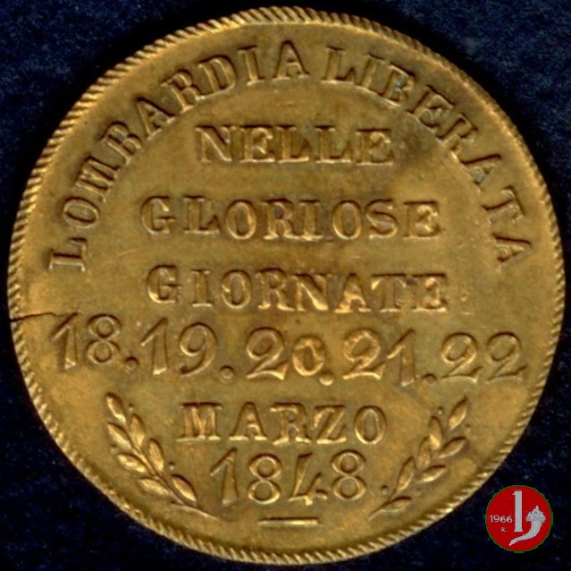 Lombardia liberata -B25 1848