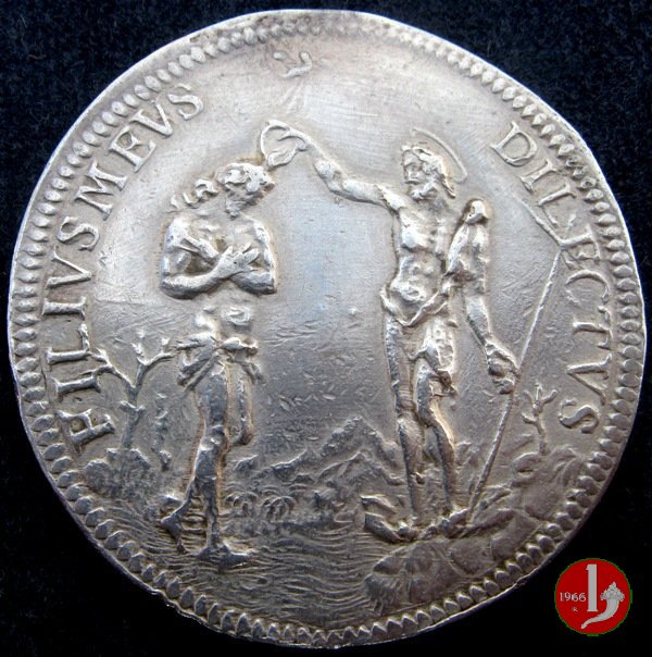piastra I - II - III - IV serie (battesimo di Gesú) 1678 (Firenze)