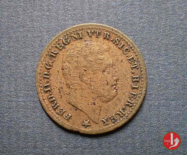 ½ Tornese 1853 (Napoli)