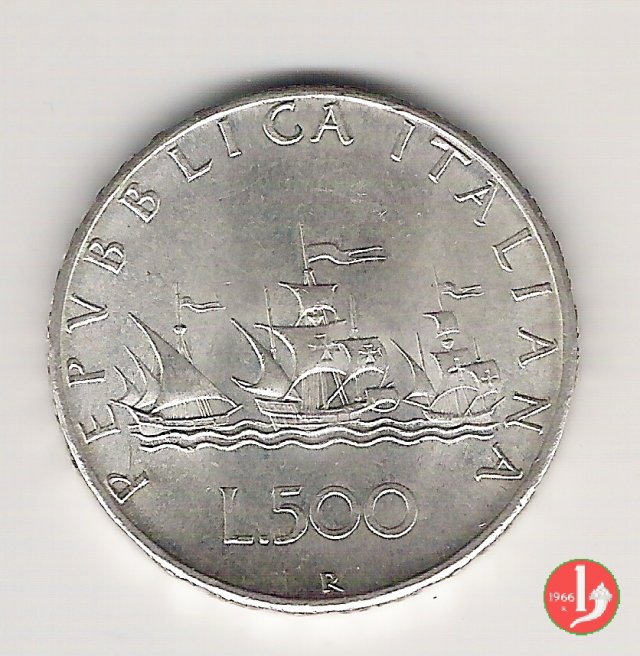 500 lire Caravelle 1966 (Roma)