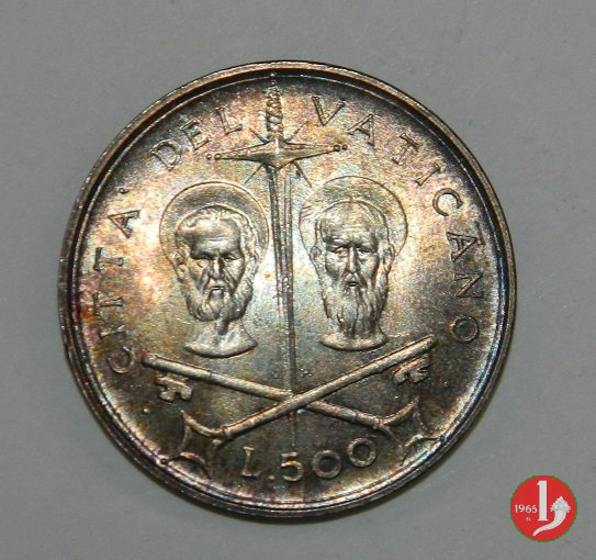 500 lire 1967 (Roma)