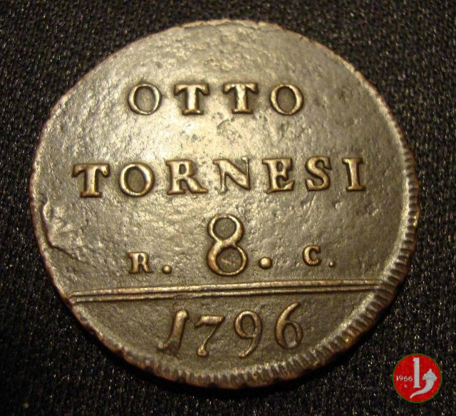 8 Tornesi 1796 (Napoli)