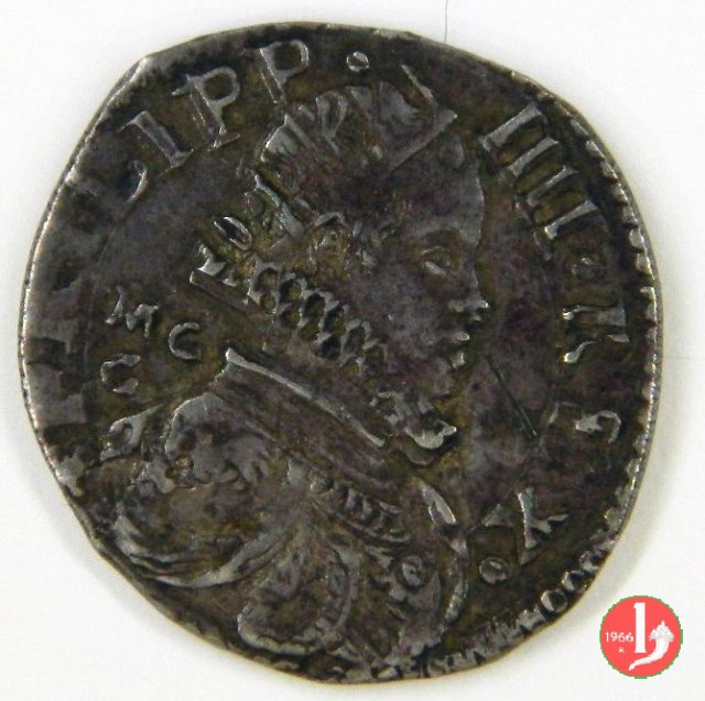 Carlino con croce 1621 (Napoli)