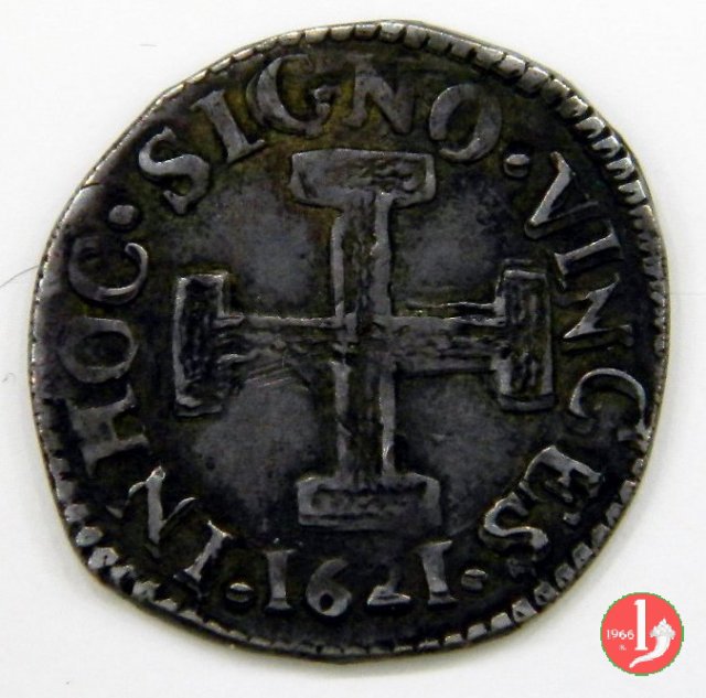 Carlino con croce 1621 (Napoli)