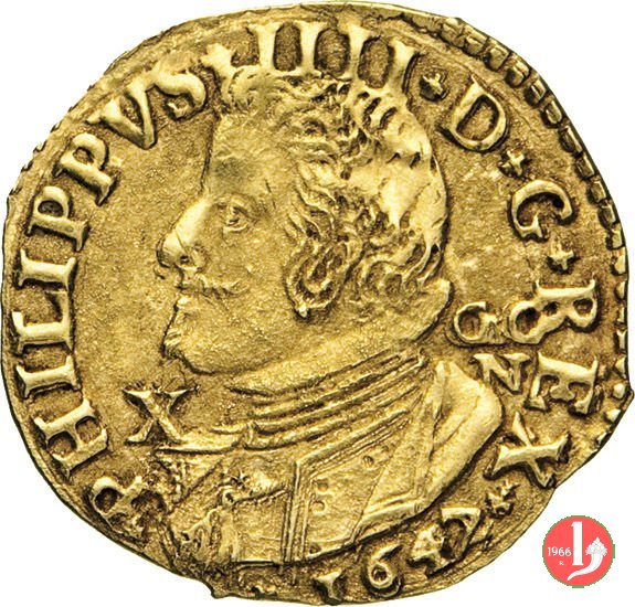 Scudo d'oro 2° tipo 1647 (Napoli)