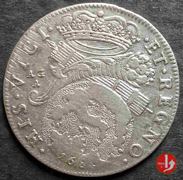 Tarí con globo terrestre 1686 (Napoli)