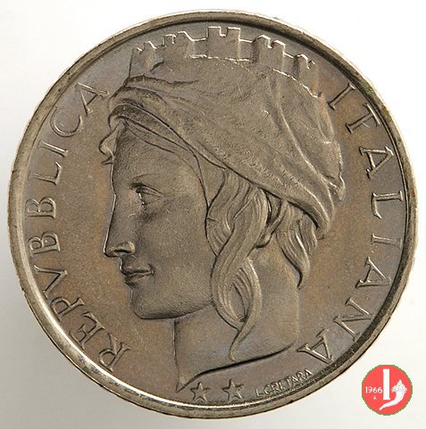 100 lire Italia turrita 1993 (Roma)