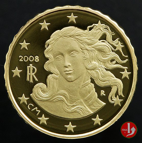 10 centesimi di Euro 2008 (Roma)