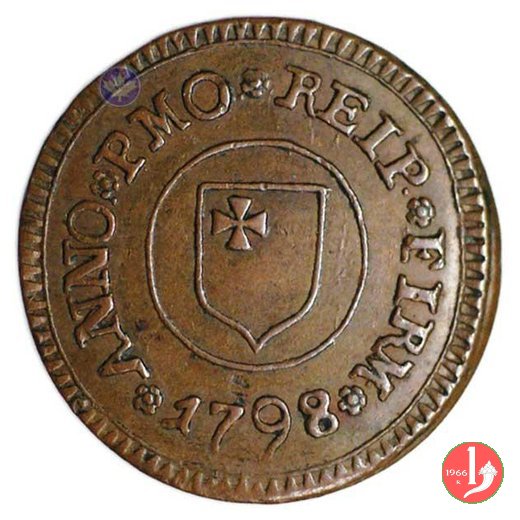 1/2 baiocco (stemma) 1798 (Fermo)