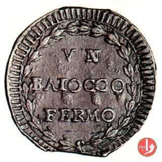 1 baiocco (anno I) 1798 (Fermo)