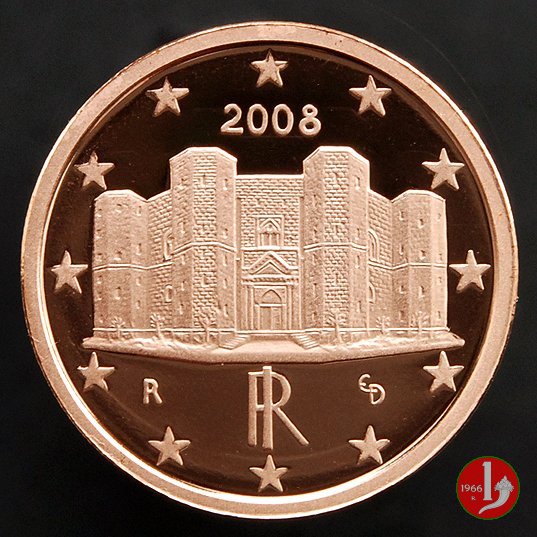 1 centesimo di Euro 2008 (Roma)