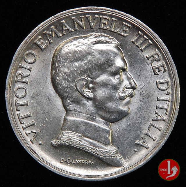 1 lira quadriga briosa 1915 (Roma)