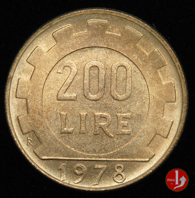 200 lire 1978 (Roma)