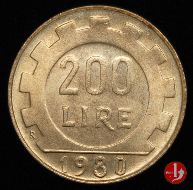 200 lire 1980 (Roma)