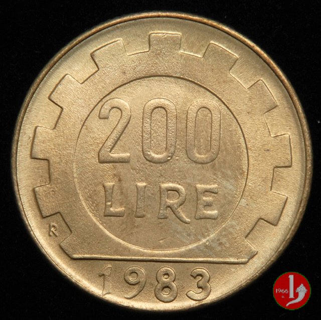 200 lire 1983 (Roma)