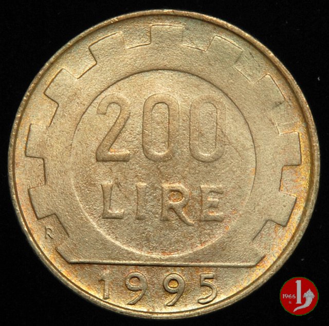 200 lire 1995 (Roma)