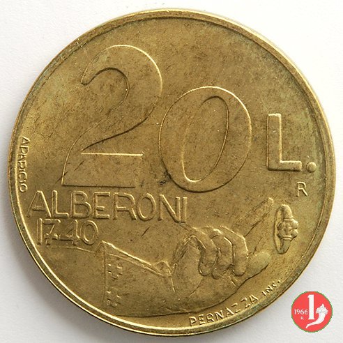 20 Lire 1991 (Roma)