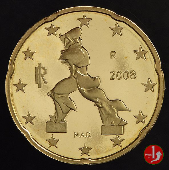 20 centesimi di Euro 2008 (Roma)