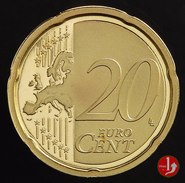 20 centesimi di Euro 2008 (Roma)