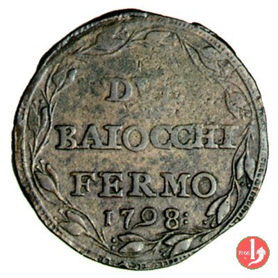 2 baiocchi (anno I) 1798 (Fermo)