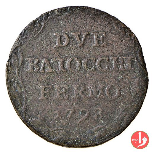 2 baiocchi (anno I) 1798 (Fermo)