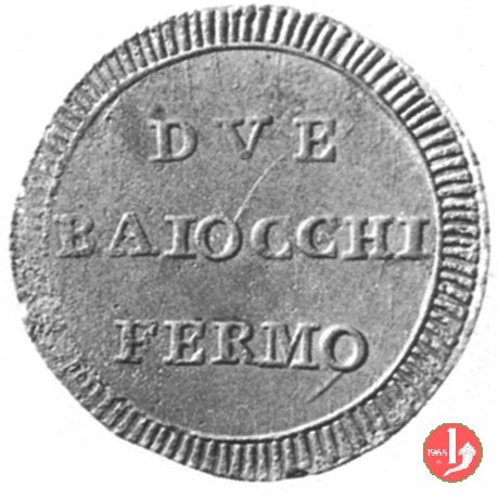 2 baiocchi (anno PMO) 1798 (Fermo)