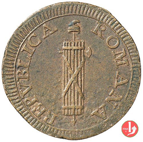 2 baiocchi (fascio) 1798 (Fermo)