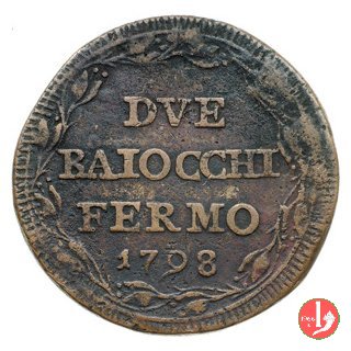 2 baiocchi (fascio) 1798 (Fermo)