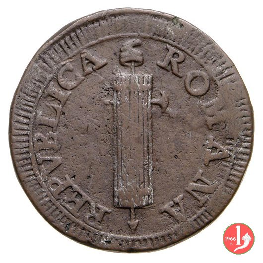 2 baiocchi (fascio) 1798 (Fermo)