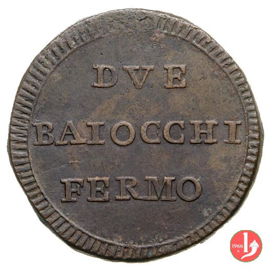 2 baiocchi (fascio) 1798 (Fermo)