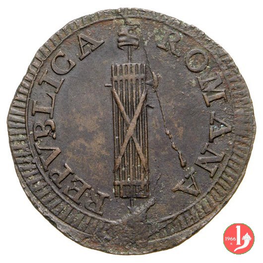 2 baiocchi (fascio) 1798 (Fermo)