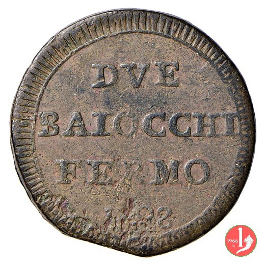 2 baiocchi (fascio) 1798 (Fermo)