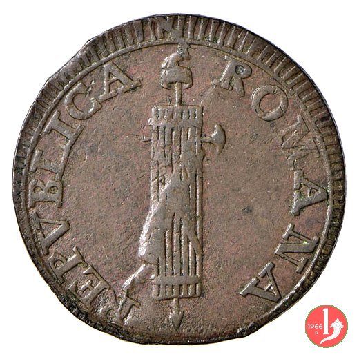 2 baiocchi (fascio) 1798 (Fermo)