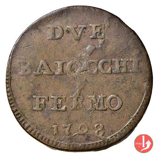 2 baiocchi (fascio) 1798 (Fermo)