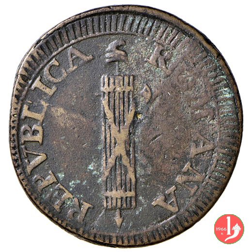 2 baiocchi (fascio) 1798 (Fermo)