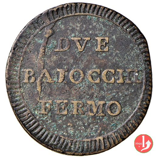 2 baiocchi (fascio) 1798 (Fermo)