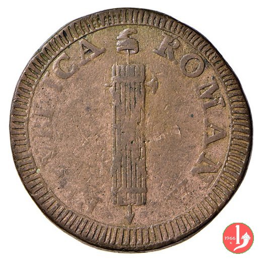 2 baiocchi (fascio) 1798 (Fermo)